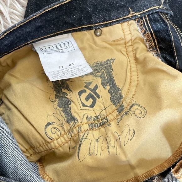 GF Ferre dark denim jeans size 27 - Picture 5 of 11